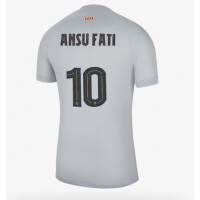 Barcelona Ansu Fati #10 Fotballklær Tredjedrakt 2022-23 Kortermet